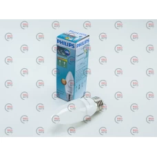 лампа светодиодная 220V E27  6.5-60W 827 B35 2700К PHILIPS