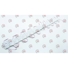 Модуль светодиодный 12V Белый  1 SMD 3030 12V Линза 1W (20шт)