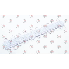 Модуль светодиодный 12V Белый  3 SMD 2835 0.6W 3D (20шт)