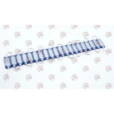 Модуль светодиодный 12V Синий  3 SMD 2835 0.6W 3D (20шт)