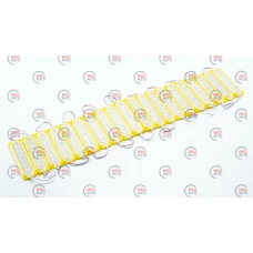Модуль светодиодный 12V Желтый  6 SMD 2835 1,2W 6D линза (20шт)