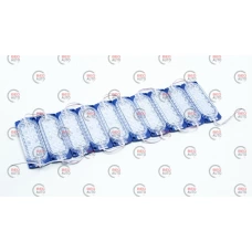 Модуль светодиодный 12V Синий 12 SMD 2835 12D 2,4W линза (10шт)