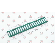 Модуль светодиодный 24V Зеленый  6 SMD 5730 2W Long Lens (20шт)