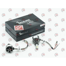 лампа LED H3 12V-24V  60W FANTOM 5500K 4900L радиатор с вентилят.