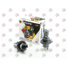 лампа LED H4 12V  12W Type 33 5000K 4800L радиатор