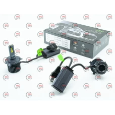 лампа LED H4 12V-24V  50W GA675 6500K CAN BUS радиатор с вентилят.