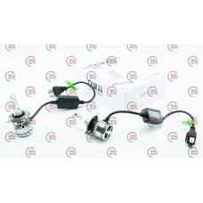 лампа LED H4 12V-24V  60W T21 6000K радиатор с вентилят.