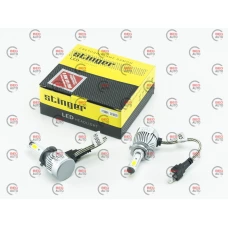 лампа LED H7 12V-24V  30W STINGER 5500K 3200L радиатор