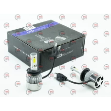 лампа LED H7 12V-24V  36W S2 6500K 8000L 360° радиатор с вентилят.