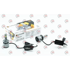 лампа LED H7 12V  60W Type 38 6000K 14000L CAN BUS радиатор с вентилят.