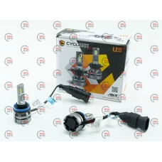 лампа LED H8/H9/H11/H16 12V-24V Type 27S 5000K 5100L радиатор