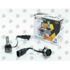 лампа LED HB4 12V-24V Type 27S 5000K 5100L радиатор