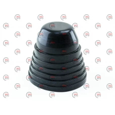 Ковпак резиновий для LED ламп посадковий d 65-105мм