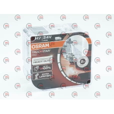 лампа H7 24V 70 W OSRAM Truckstar Pro +100% (пара)
