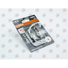 лампа LED БЦ 12V 16W W2.1х9.5d T15 RED OSRAM