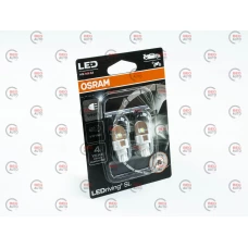 лампа LED БЦ 12V 16W W2.1х9.5d T15 WHITE OSRAM