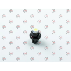 Лампа LED БЦ 12V W1,2W (W2x4,6d) T5 WHITE 1 SMD T5 з патроном 12*16mm