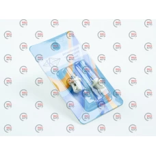 Лампа LED БЦ 12V W1,2W (W2x4,6d) T5 WHITE T5 з патроном 12*16mm