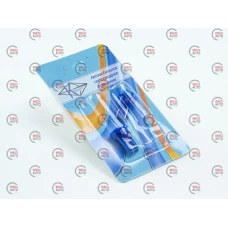 Лампа LED БЦ 12V W5W (W2,1x9,5d) T10 BLUE  0,45W 1smd 5050