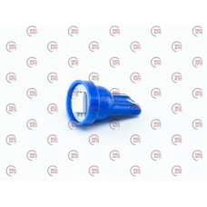 Лампа LED БЦ 12V W5W (W2,1x9,5d) T10 BLUE  0,45W 1smd 5050
