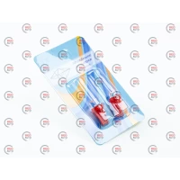 Лампа LED БЦ 12V W5W (W2,1x9,5d) T10 RED  1-діод