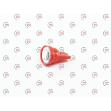 Лампа LED БЦ 12V W5W (W2,1x9,5d) T10 RED  0,45W 1smd 5050
