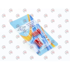 Лампа LED БЦ 12V W5W (W2,1x9,5d) T10 RED  0,45W 1smd 5050