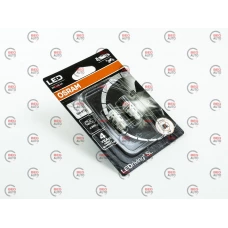 Лампа LED БЦ 12V W5W (W2,1x9,5d) T10 WHITE  1W OSRAM Premium 6000K