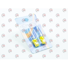 Лампа LED БЦ 12V W5W (W2,1x9,5d) T10 YELLOW  1-диод