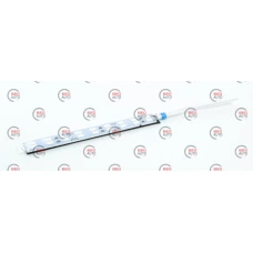 Лента светодиодная метал. 12V 18 SMD диод синяя 12.5см 2ряда