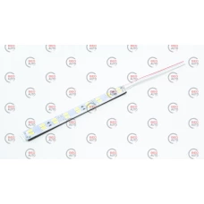 Лента светодиодная метал. 12V 18 SMD диод белая 12.5см 2 ряда