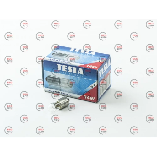 лампа A 12V T4W BA9s Tesla