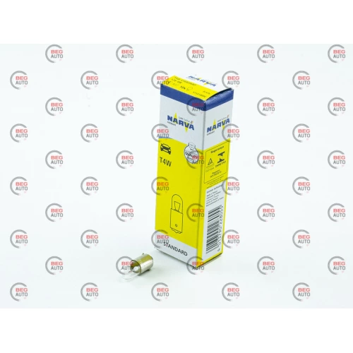 лампа A 12V T4W BA9s NARVA