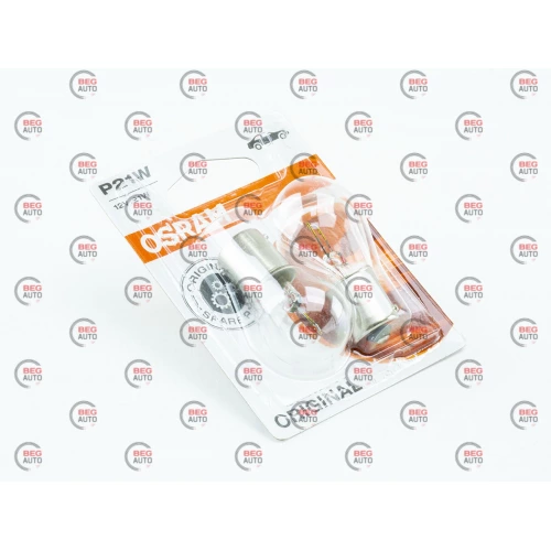 лампа A 12V P21W BA15s OSRAM (пара)