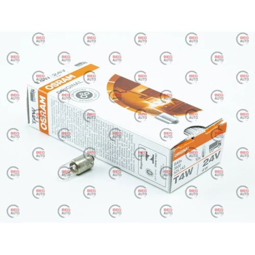 лампа A 24V T4W BA9s OSRAM