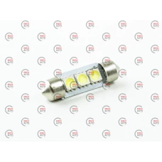 Лампа LED AC 24V T10.5х36 SV8,5 WHITE  3*5050
