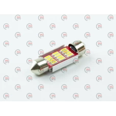 Лампа LED AC 24V T10.5х36 SV8,5 WHITE 12*4014