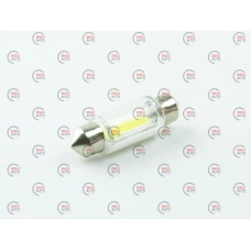 Лампа LED AC 24V T10.5х36 SV8,5 WHITE COB (спл.свет) в колбе
