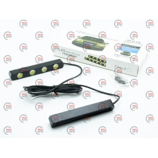 ходовые огни 12V DRL D 011 110х14мм 1W