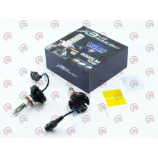 лампа LED H8/H9/H11/H16 12V-24V  50W X3 6000K радиатор