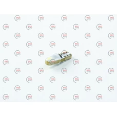 Лампа LED БЦ 12V W1,2W (W2x4,6d) T5 WHITE 2 SMD 3014 мультиполярна