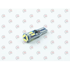 Лампа LED БЦ 12V W1,2W (W2x4,6d) T5 WHITE 7 SMD 4014 мультиполярна