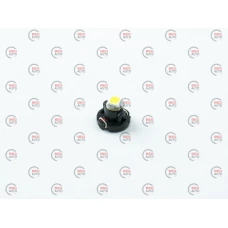 Лампа LED БЦ 12V W1,2W (W2x4,6d) T5 WHITE 1 SMD T3 з патроном  8х7мм