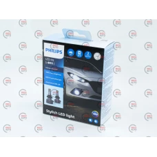 лампа LED H11 12V-24V  20W PHILIPS 6000K +100% CAN BUS радиатор с вентилят.