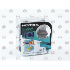 лампа LED HB1 12V  70W Nextone L4 6000K 18000L CAN BUS радиатор с вентилят.
