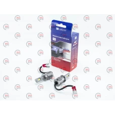 лампа LED H3 12V-24V  60W G9 5500K 12000L радиатор