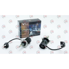 лампа LED H4 12V-24V  40W V3 5000K радиатор с вентилят.