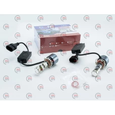 лампа LED с линзой HB4 12V-24V  38W G01 5700K радиатор с вентилят.