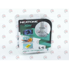 лампа LED H1 12V  70W Nextone L4 6000K 18000L CAN BUS радиатор с вентилят.