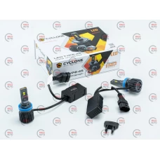 лампа LED H8/H9/H11/H16 12V  65W Type 45 6000K 12000L CAN BUS радиатор с вентилят.